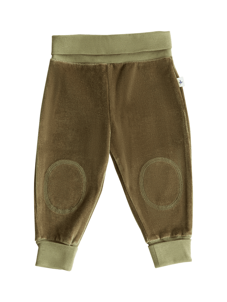 2057 OL | Baby Nickyhose breiter Bund - Olivgrün