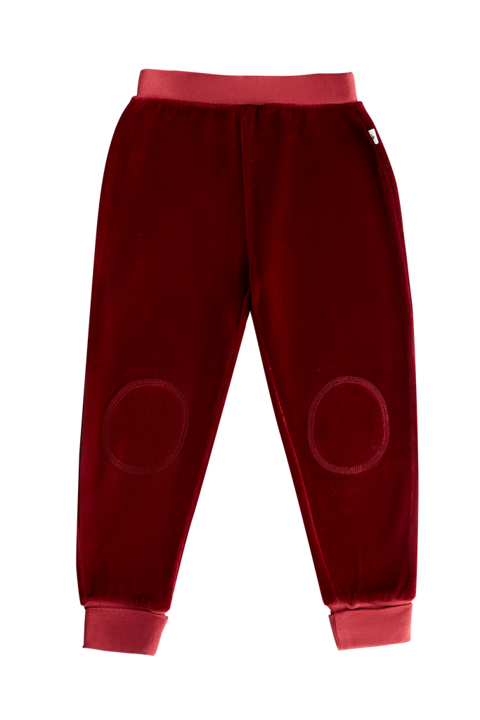 2157 BO | Kinder Nickyhose schmaler Bund - Bordeaux