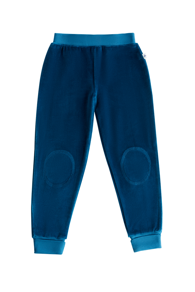 2157 DB | Kinder Nickyhose schmaler Bund - Donaublau