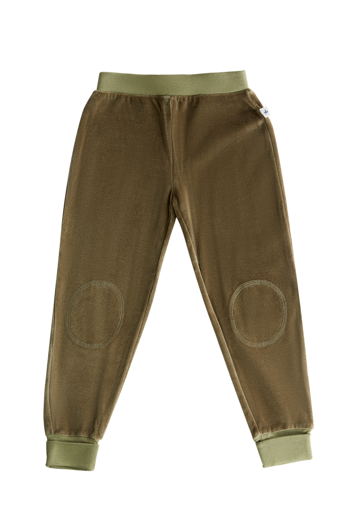 2157 OL | Kinder Nickyhose schmaler Bund - Olivgrün