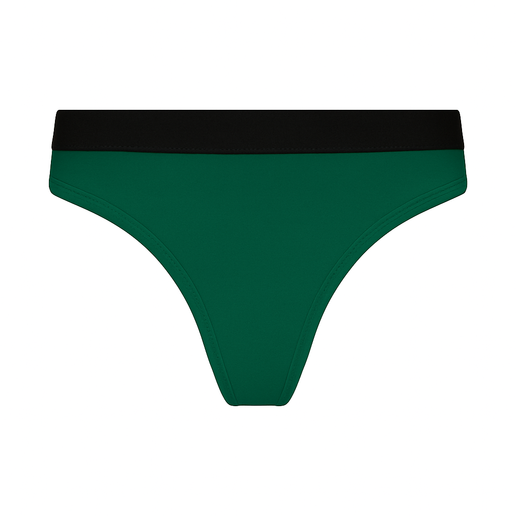 1119-067 | Brazilian Slip mit Gummibund - Tannennadel