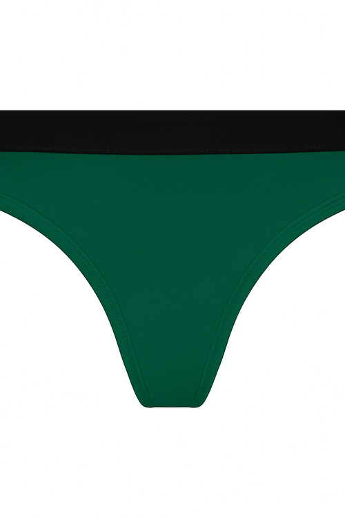 1119-067 | Brazilian Slip mit Gummibund - Tannennadel