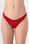 1121-02 | Damen Tangaslip - Rot