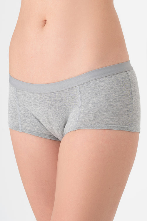 1141-01 | Damen Boyshorts - Hellgrau