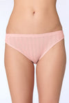 1161-149 | Women Jacquard Brief - Peach