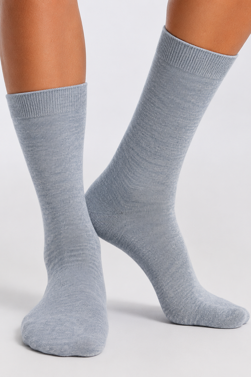 1338 | Socken - Eisblau Melange