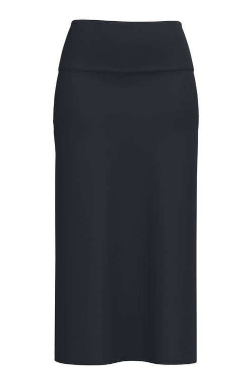 1421-021 | Women Maxi Skirt - Black