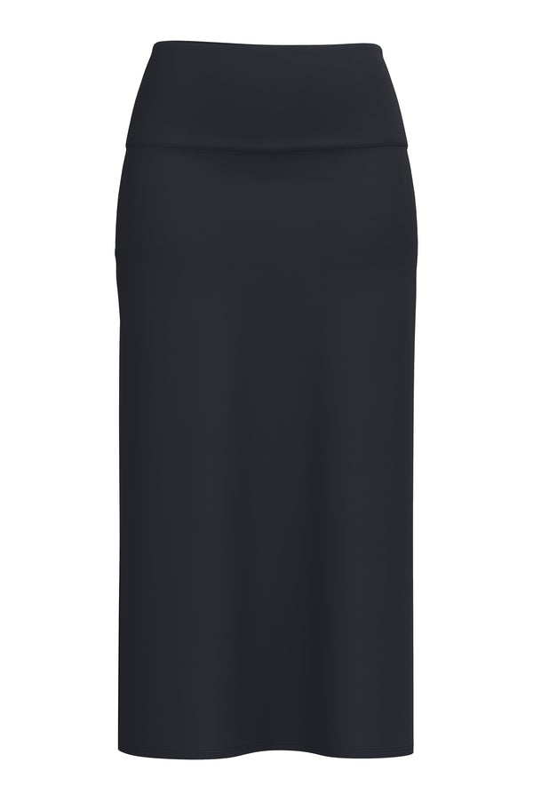 1421-021 | Women Maxi Skirt - Black