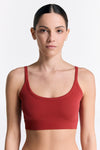 1511-119 | Damen Bustier - Rot Ocker