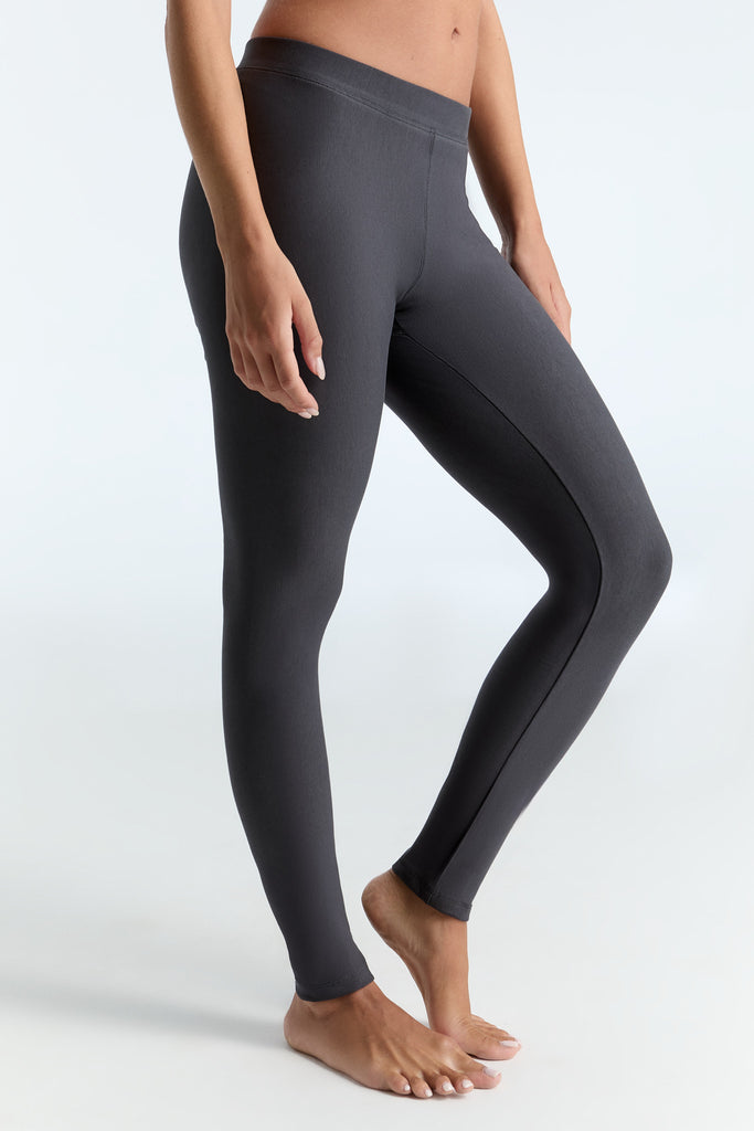 1616-102 | Women Warm Leggings - Anthracite