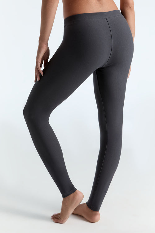 1616-102| Damen Warm Leggings - Anthrazit