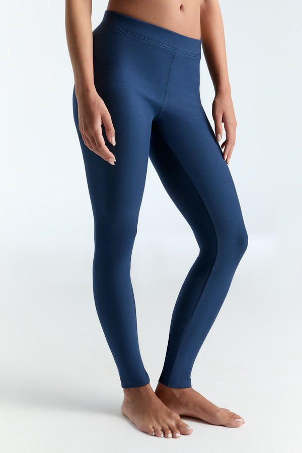 1616-061 | Women Warm Leggings - Indigo