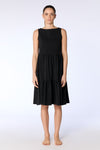 1733-021 | Ruffled Dress – Black