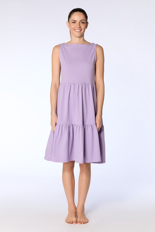 1733-134 | Ruffled Dress – Viola