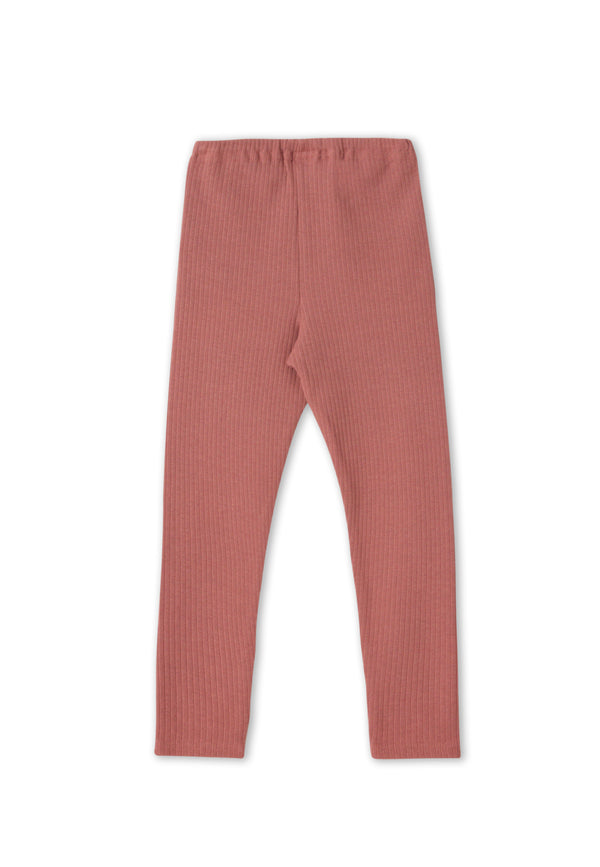2052 WR | Ribbed-Leggings - Withered Rose