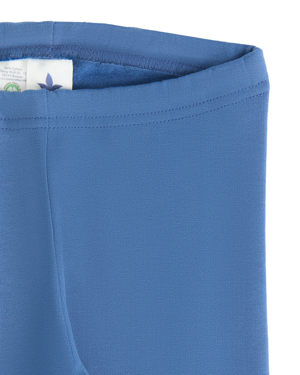 2053 EB |  Kids Fleece Leggings - Gentian Blue