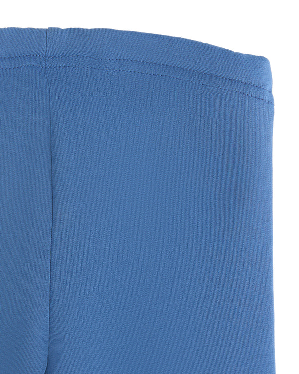 2053 EB |  Kids Fleece Leggings - Gentian Blue