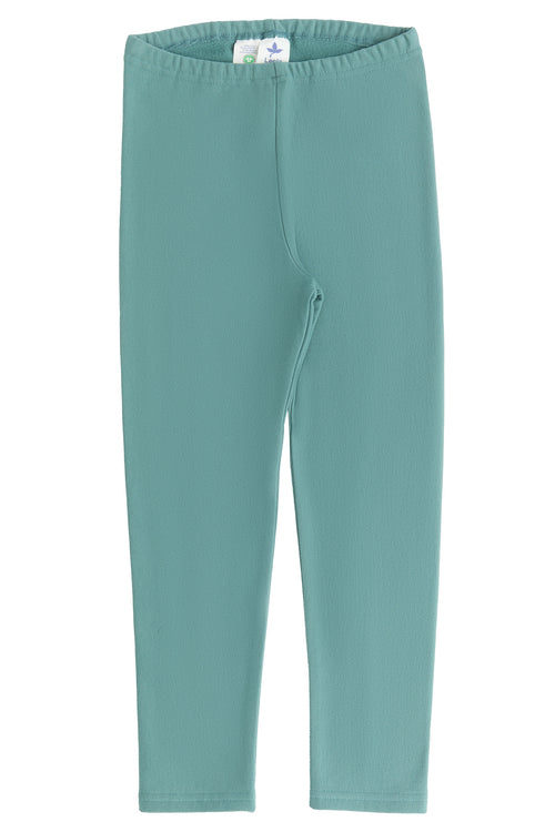 2053 GL| Kids Fleece Leggings - Grünblau