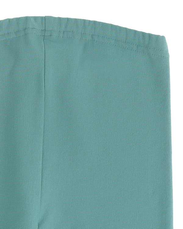 2053 GL | Kids Fleece Leggings - Green Blue