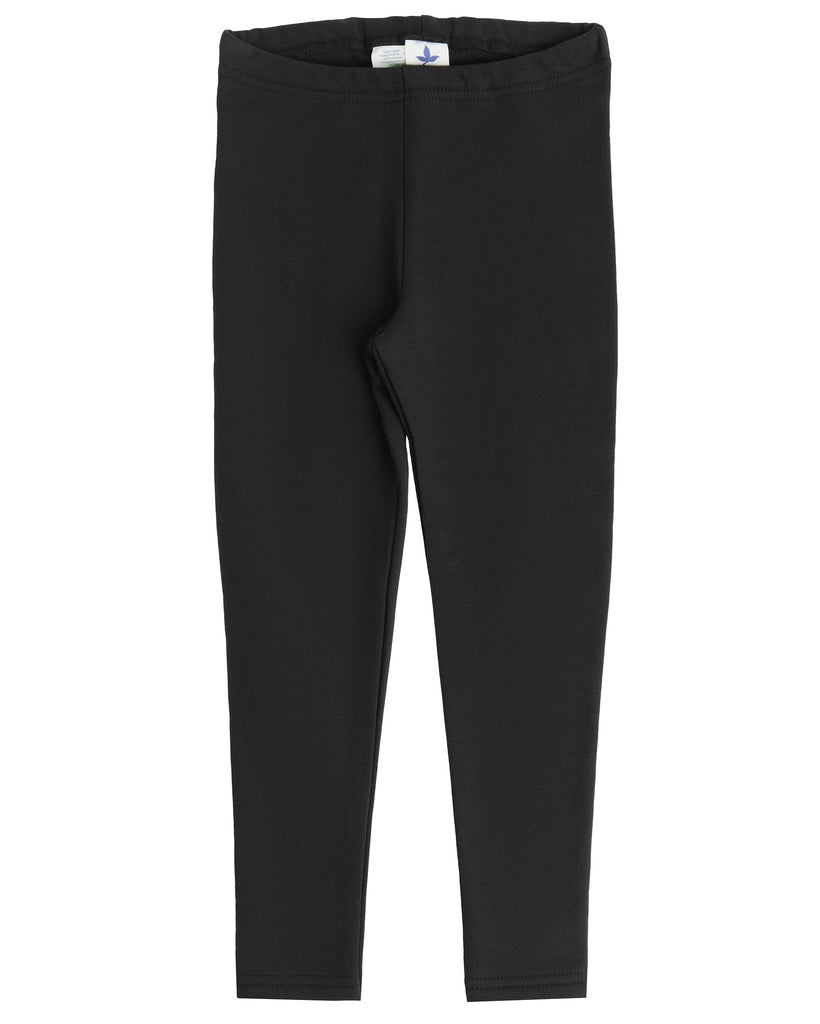 2053 SW | Kinder Fleece Leggings - Black