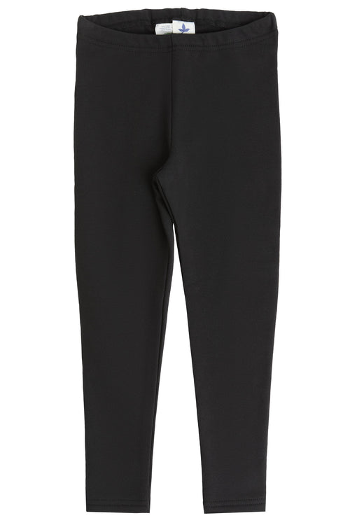 2053 SW | Kinder Fleece Leggings - Black