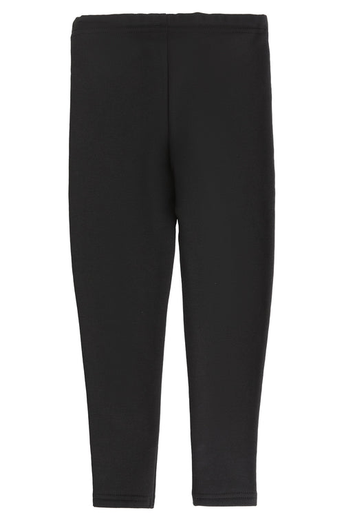 2053 SW | Kinder Fleece Leggings - Black