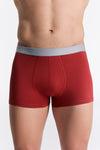 2121-119 | Herren Trunkshorts - Rot Ocker