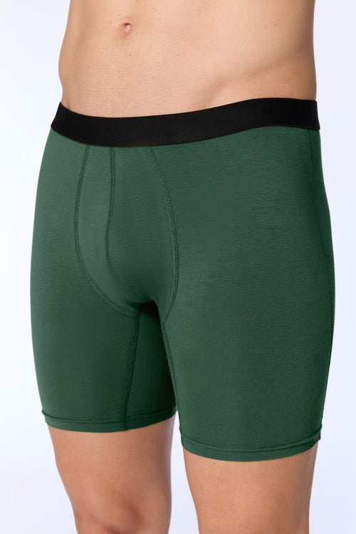 2123-067 | Herren Long Trunkshorts - Tannennadel