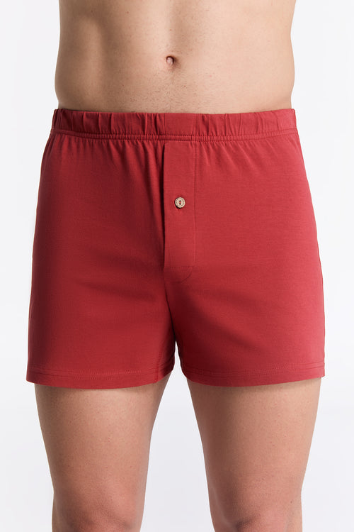 2134-119 | Herren Boxershorts - Rot Ocker