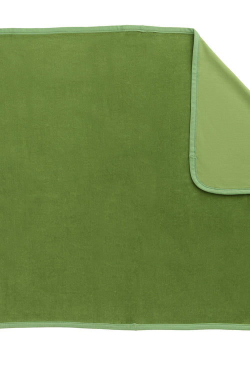 2171 WG | Velve Blanket - Forest Green