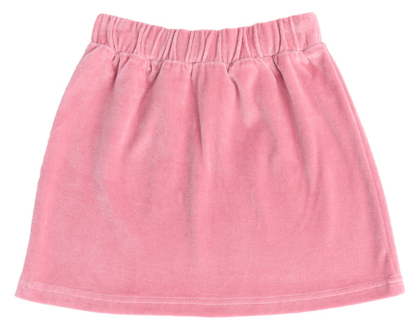 2304 VR |  Kids Velvet Skirt - Rosy