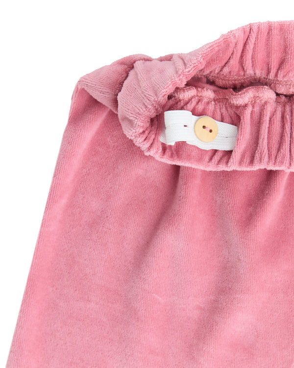 2304 VR |  Kids Velvet Skirt - Rosy