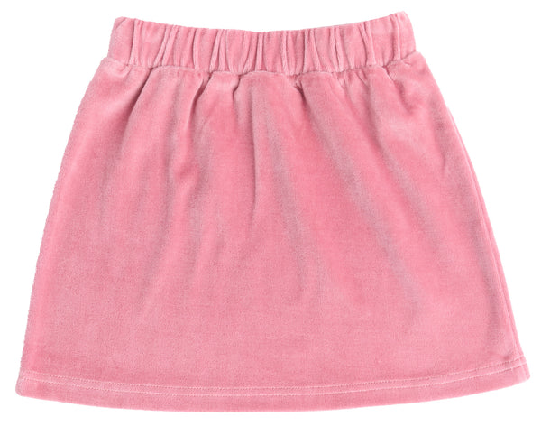 2304 VR |  Kids Velvet Skirt - Rosy