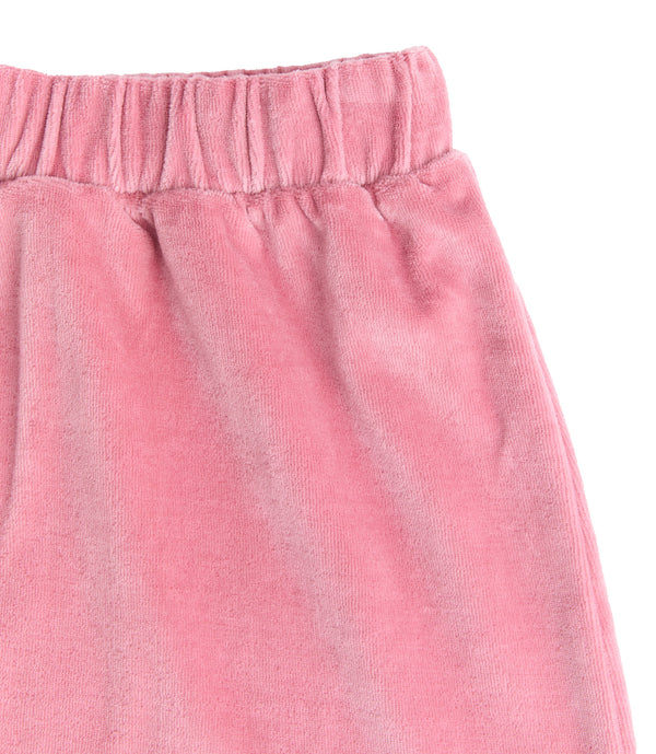 2304 VR |  Kids Velvet Skirt - Rosy