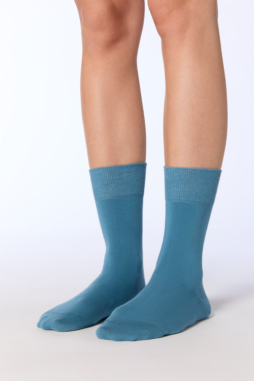 2364 | Unisex Socks – Dove Blue