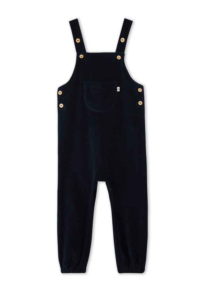 2444 AB | Baby Corduroy Dungarees - Nachtblau