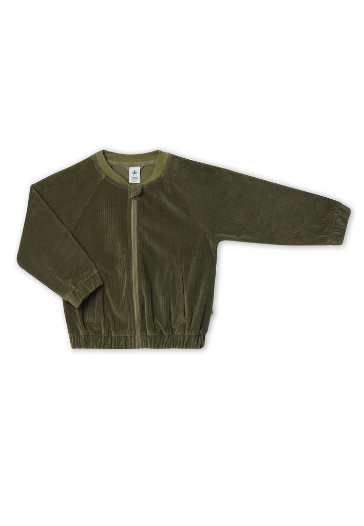 2696 OL | Kids Corduroy Jackett - Olive