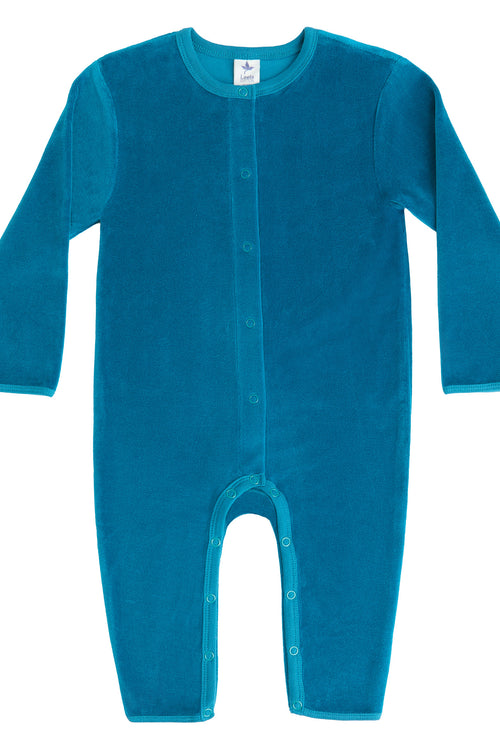 2730 OB |  Baby Long-Sleeve Romper - Ocean Blau