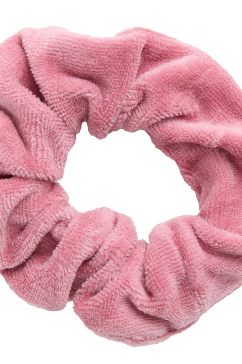 2897 VR |   Velour Scrunchies - Rosy