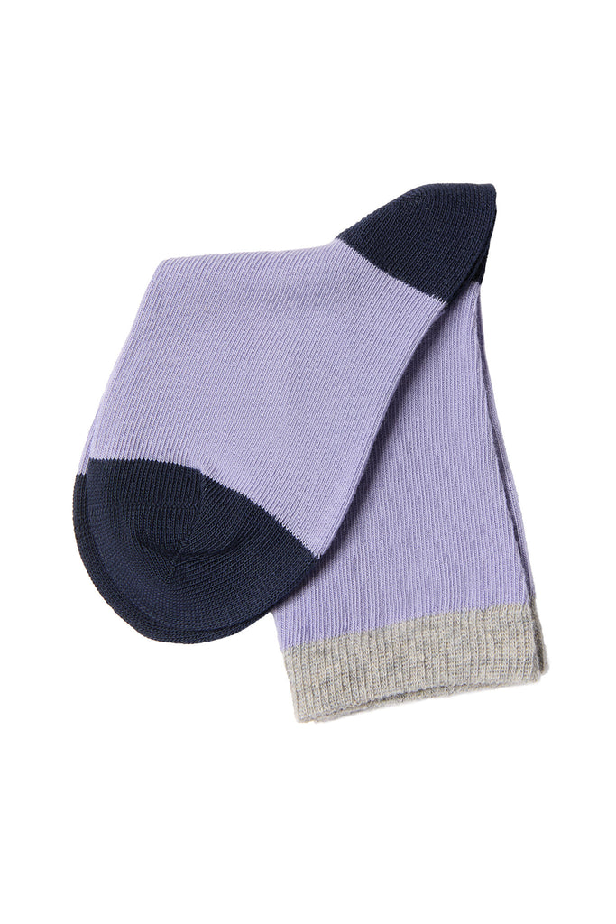 3333 | Kinder Socken - Lavendel/Indigo