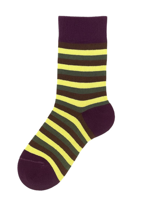 3338 | Kids Socks - Magenta / Coffee / Lemonade