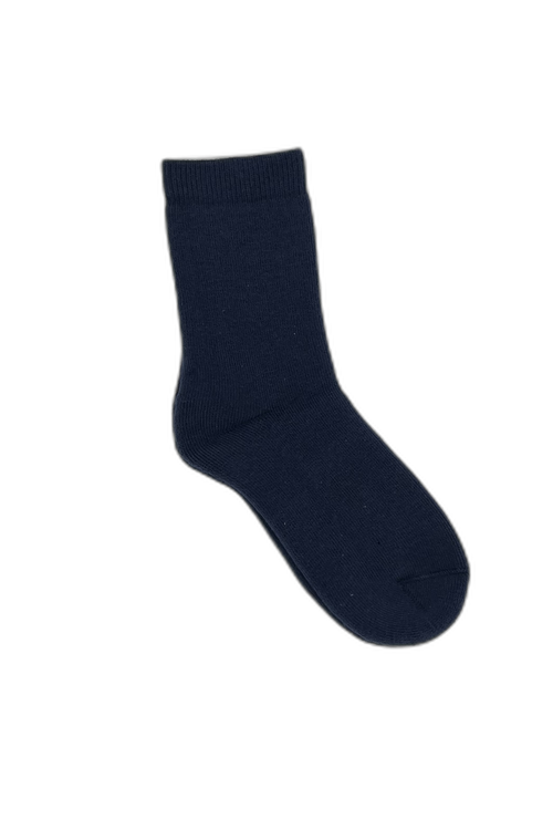 3501 | Kinder Frottee Socken - Dunkelblau