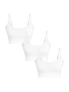 3P1511-22 | Damen Bustier - Naturweiss 3er Pack