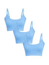 3P1511-085 | Damen Bustier - Graublau 3er Pack
