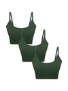 3P1511-67 | Damen Bustier - Tannennadel 3er Pack