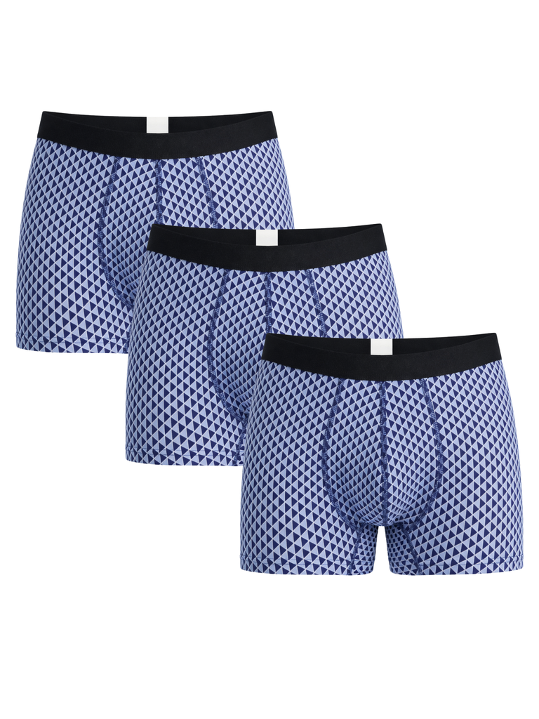 3P2121-131 | Herren Trunkshorts - Geowelle 3er Pack