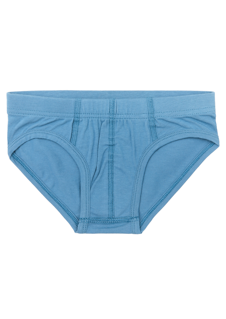 4112 BU | Boys' Briefs - Denim Blue 