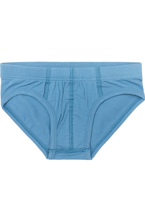 4112 BU | Boys' Briefs - Denim Blue 
