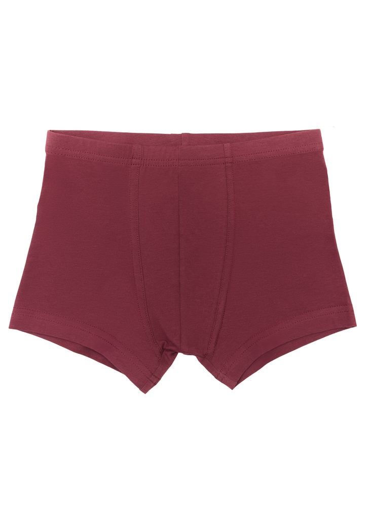 4141 BO | Boys' Retro Shorts - Bordeaux