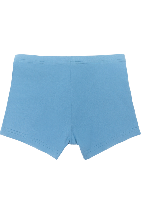 4141 BU | Jungen Retroshorts - Denimblau